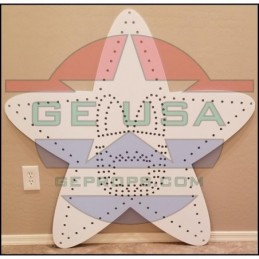 GE Singing Star - Unfilled | Singing & Animated Props
