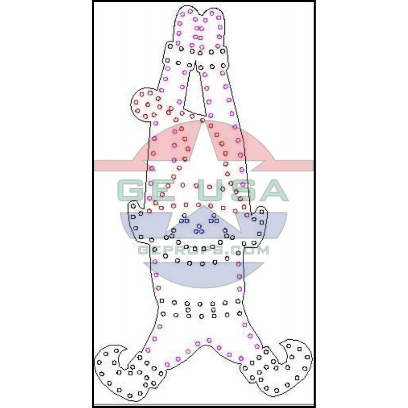 GE Hanging Elf - Non Singing | Christmas
