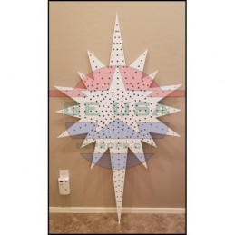 GE Starburst - 60 Inch - Filled | Stars