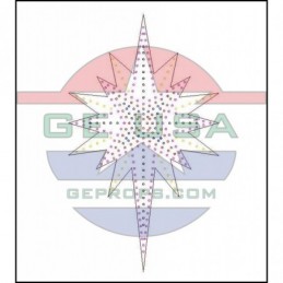 GE Starburst - 60 Inch - Filled | Stars