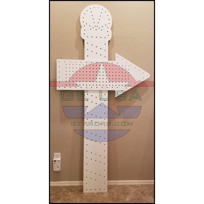 GE North Pole sign with Matrix | Christmas