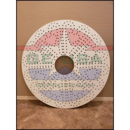 GE Candy Cane Spinner - With Love | Spinners and Wreaths