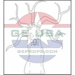 GE Spooky Tree - Option C Sing  - 394 Node | Singing Props