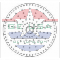 GE Spinners - 24" - 163 node | Spinners and Wreaths