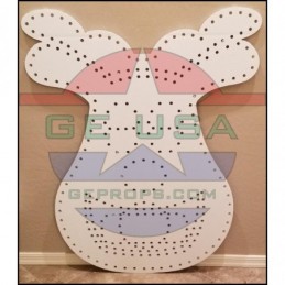 GE Rudolph Face | Singing & Animated Props