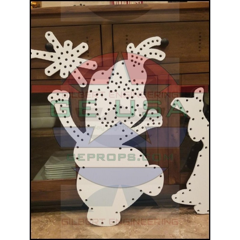 GE Warm Hugs Snowman | Singing & Animated Props