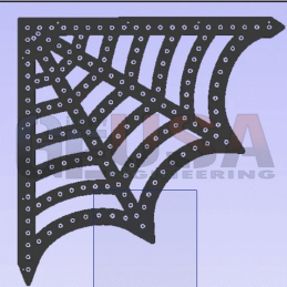 GE HDPE Corner Web | Spiders