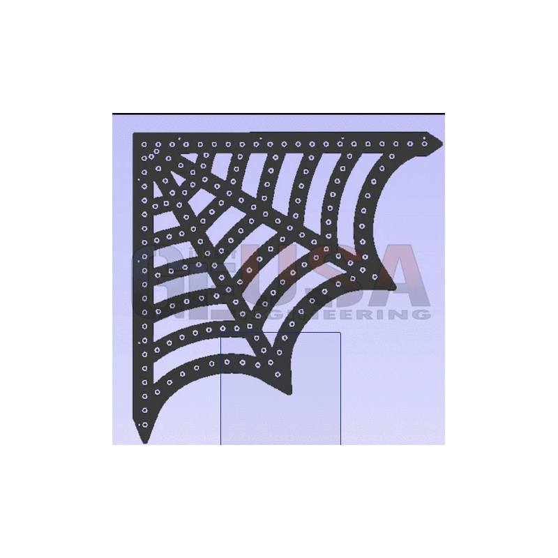 GE HDPE Corner Web | Spiders