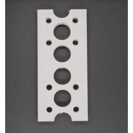 GE Pixel Strip Bridge Backer (black) | Outlines