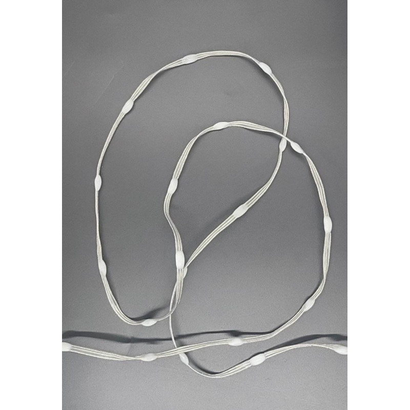 WS2811 | Pebble Lights | Clear Wire | 100mm Spacing | 10 LEDs per metre |5-12v | Pixels