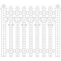 BALS Gothic Fence | Gothic Collection