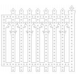 BALS Gothic Fence Extension | Gothic Collection