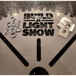 Build A Light Show - 64 Hole Tool Free Tree Topper - RAW | Accessories & Hardware