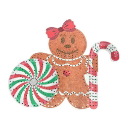 GE Gingerbread Lady with Candy | Singing & Animated Props