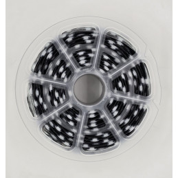 WS2811 | Seed Lights | Black Wire | 25mm Spacing |40 LEDs per metre | 12v | 4 Wire | Pixels