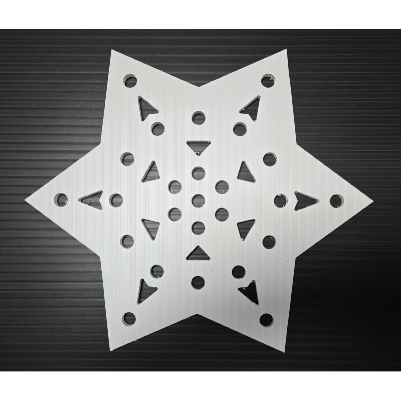 GE Flake A 12-25 | Snowflakes