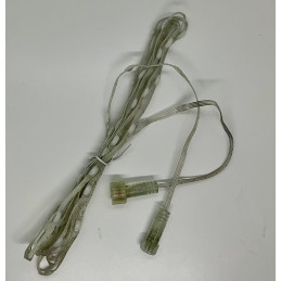 4 Wire Seed Pixel Strings 50ct with pigtails - 50mm spacing - clear | 12v