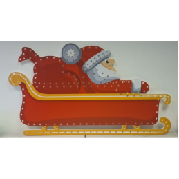 Santa Sleigh - Sleigh 1 with Santa | Gilbert Engineering Props
