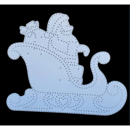Large Sleigh with Removable Santa | EFL Designs Props
