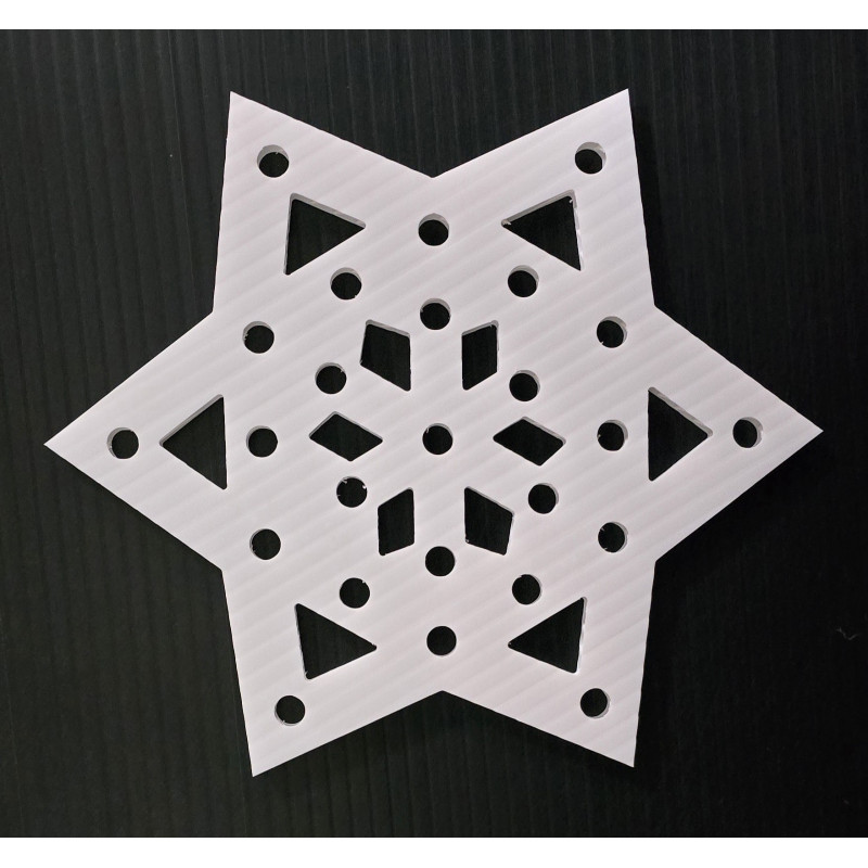 GE Flake B 12-25 | Snowflakes