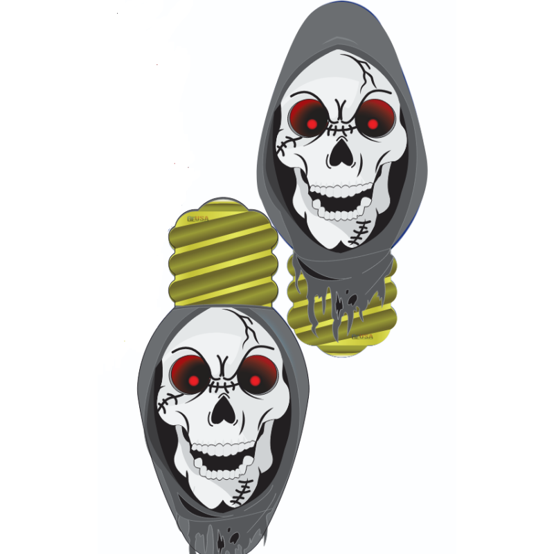 G-Skinz for 30" Singing Bulbs (Skull) | GE G-Skinz