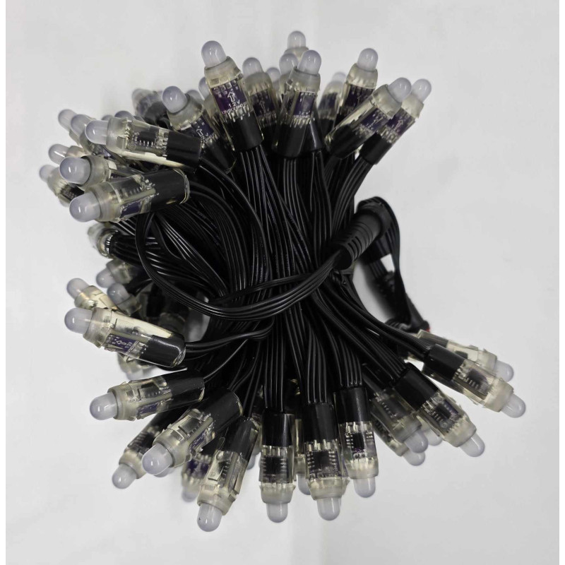 Pixels | 12v | 50 Count | Bullet | 4 Wire Redundant | 12v