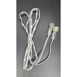 18awg Seeds | Clear | 25mm spacing | 50ct with Pigtails | 12v | Seed Pixels