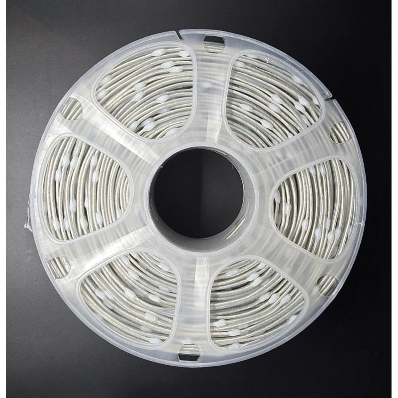 18awg Seeds | Clear | 100mm spacing | By the metre | 12v | Seed Pixels