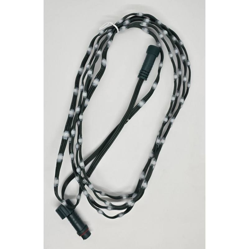 18awg Seeds | Green | 25mm spacing | 100ct with Pigtails | 12v | Seed Pixels