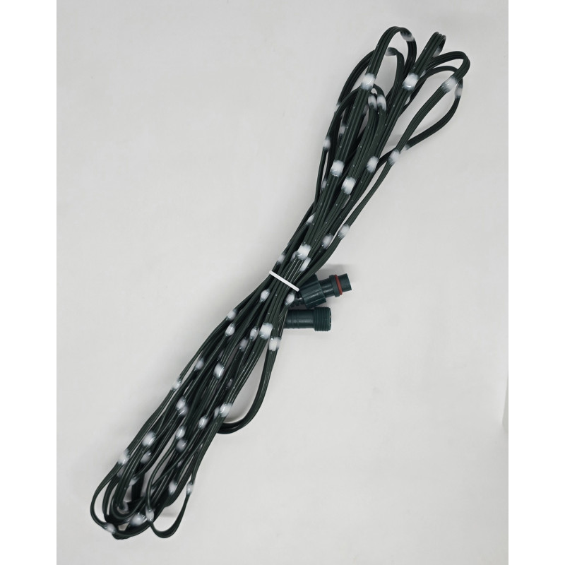 18awg Seeds | Green | 50mm spacing | 100ct with Pigtails | 12v | Seed Pixels