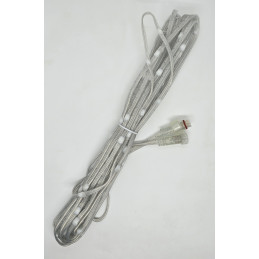18awg Seeds | Clear | 100mm spacing | 100ct with Pigtails | 12v | Seed Pixels