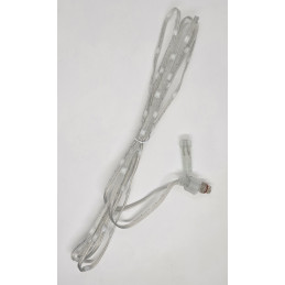 18awg Seeds | Clear | 50mm spacing | 50ct with Pigtails | 12v | Seed Pixels