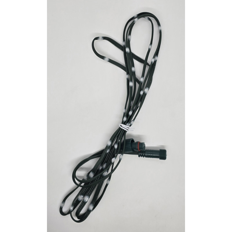 18awg Seeds | Green | 50mm spacing | 50ct with Pigtails | 12v | Seed Pixels