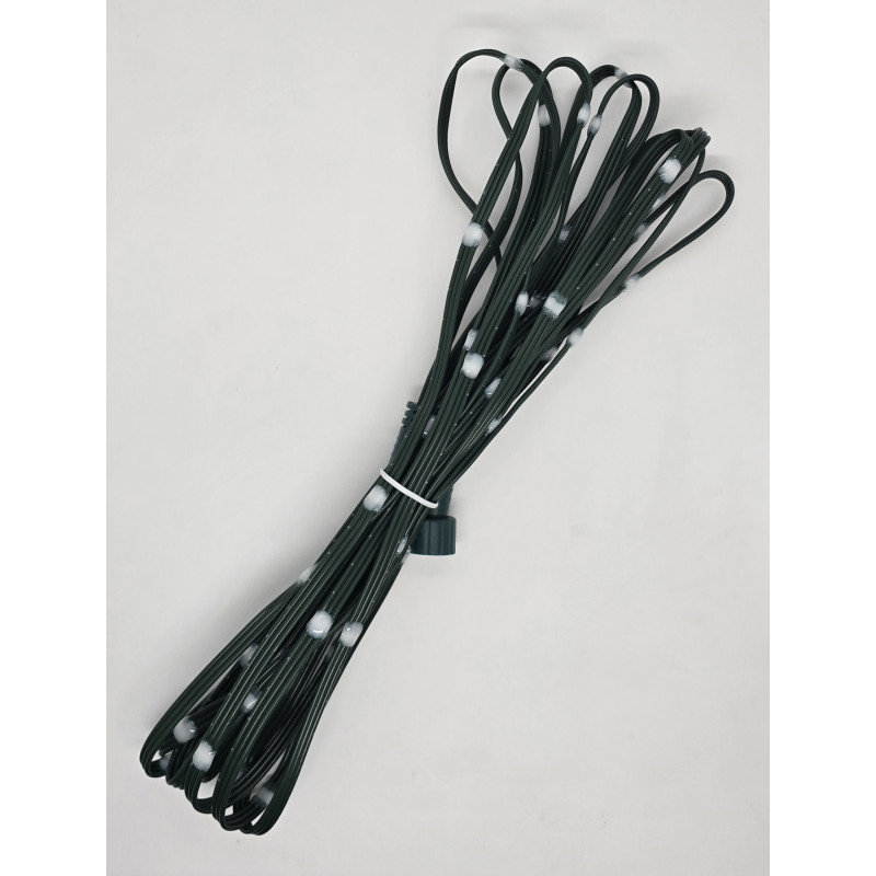 18awg Seeds | Green | 100mm spacing | 50ct with Pigtails | 12v | Seed Pixels