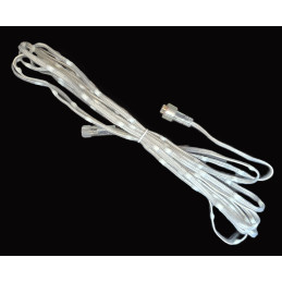18awg Seeds | Clear | 50mm spacing | 100ct with Pigtails | 12v | Seed Pixels