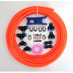 6mm Air Tubing Kit - Red