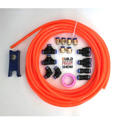 8mm Air Tubing Kit - Red