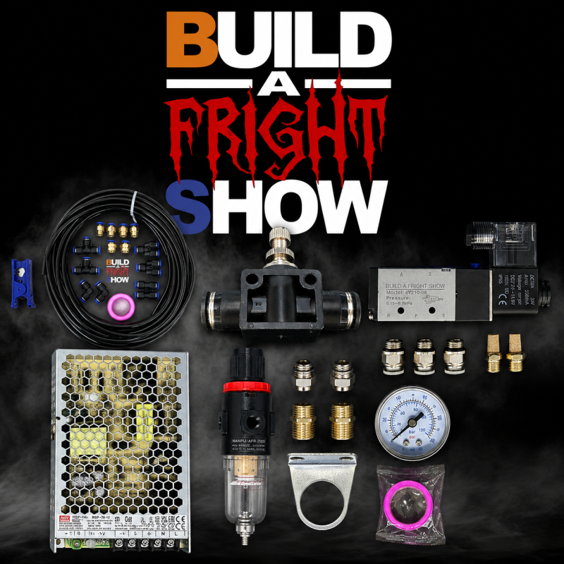 Pneumatics Starter Kit - 8mm - for higher power or 32mm cylinders | Pneumatic & Animatronic Parts