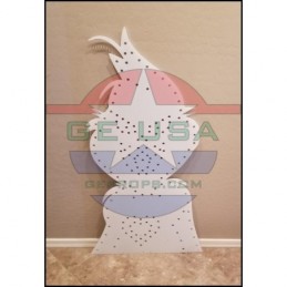 GE Chimney with Optional Toppers - Full Set | Outlines
