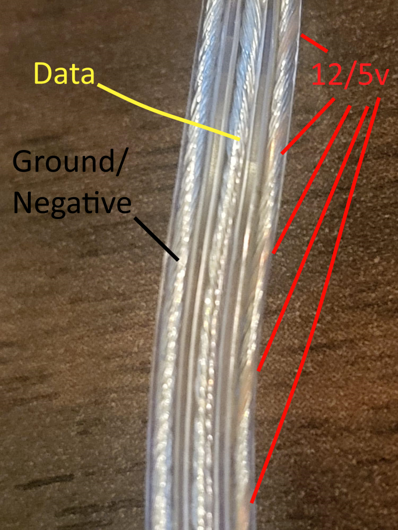 Seed light wire identification